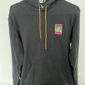 Adidas Black Sweatshirt with Colorful Chest Logo